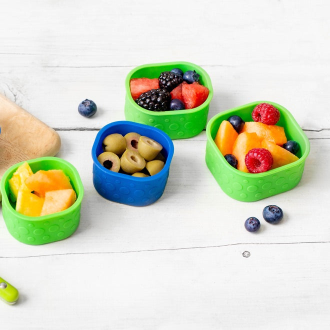 silicone bento cups set