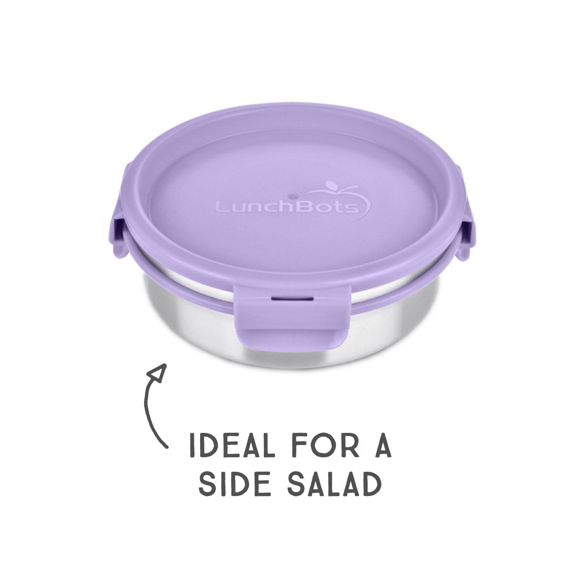 Exchange Select Disposable Containers Soup Salad Purple Lids 5 Pk