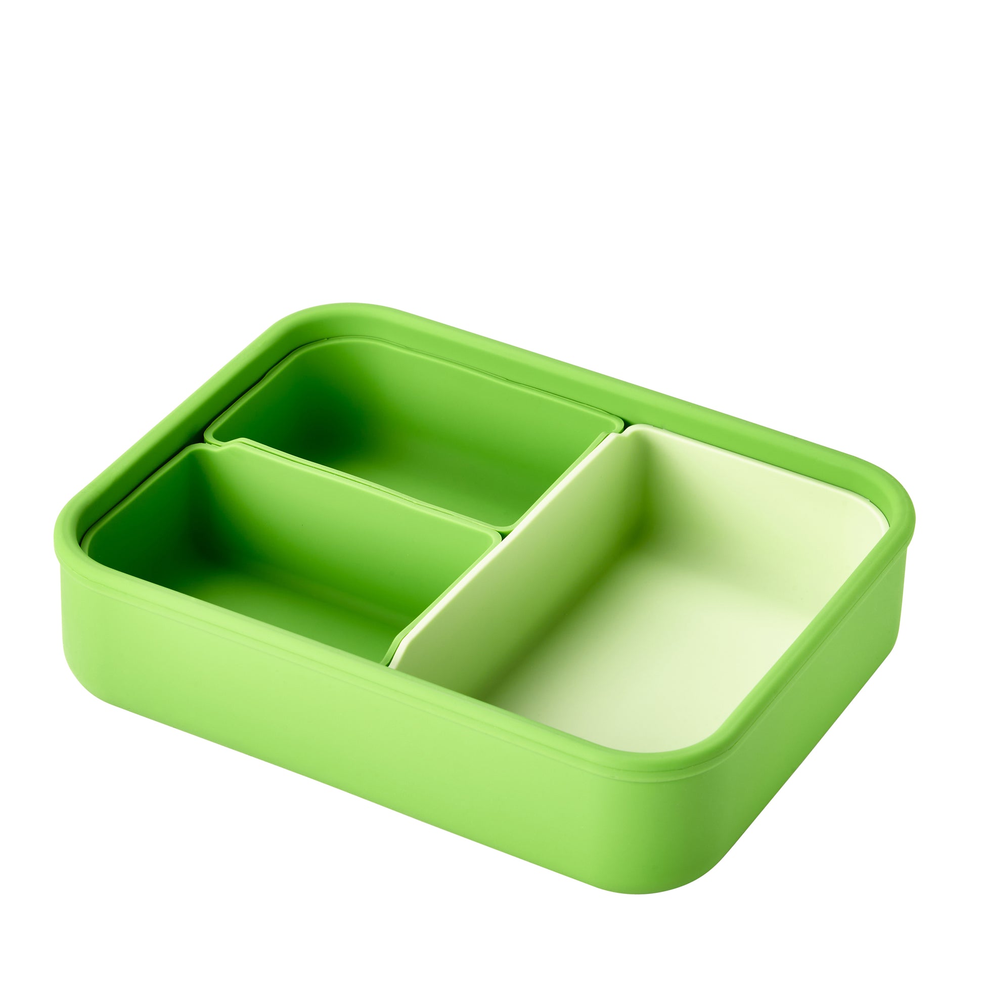 Premium Bento Box - Lunch Box is Leakproof, Multi Removable Compartments.  Dishwasher and Microwave Safe Food Container with Built-in Removable Ice