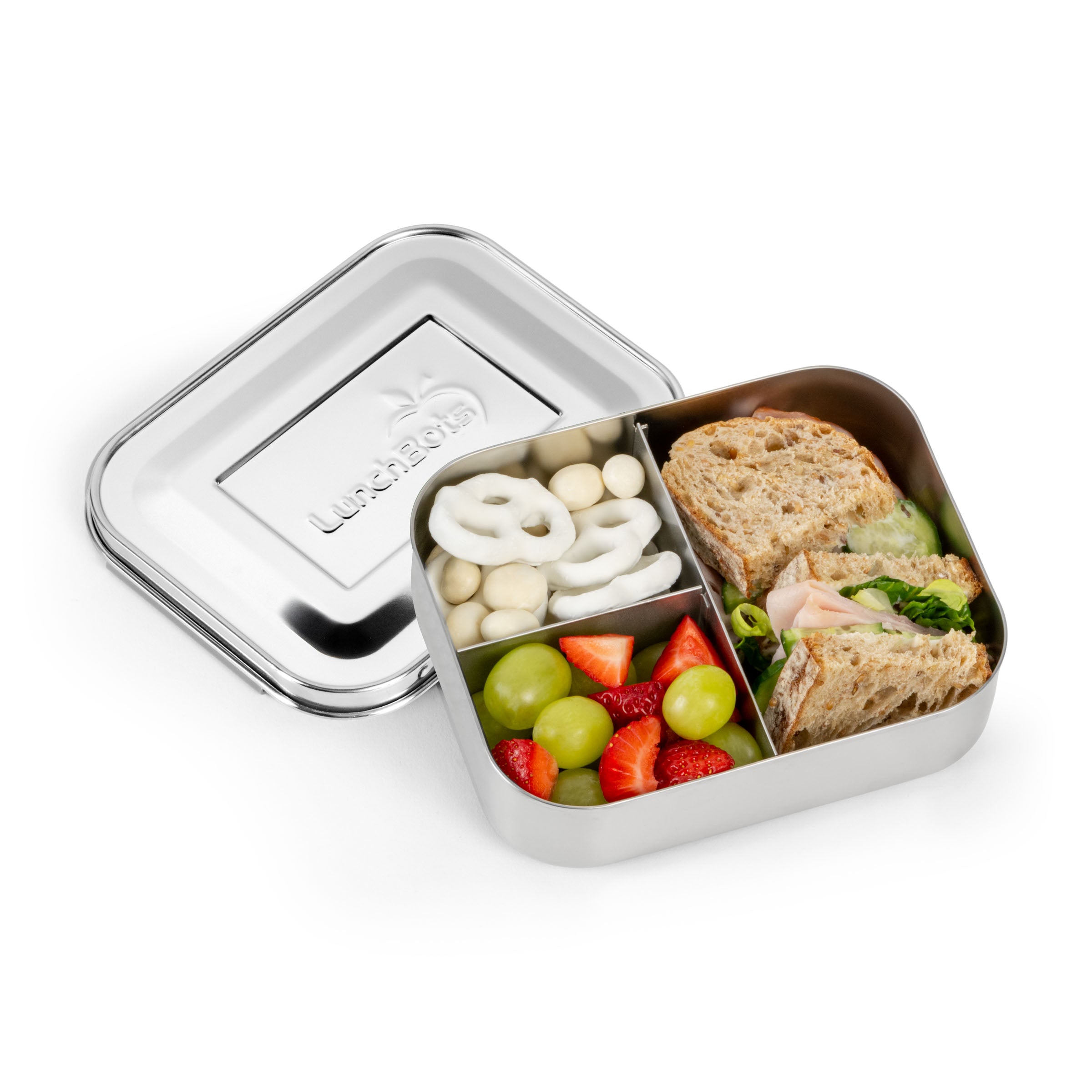LunchBots Medium Trio Bento Box - Thumbnail 2