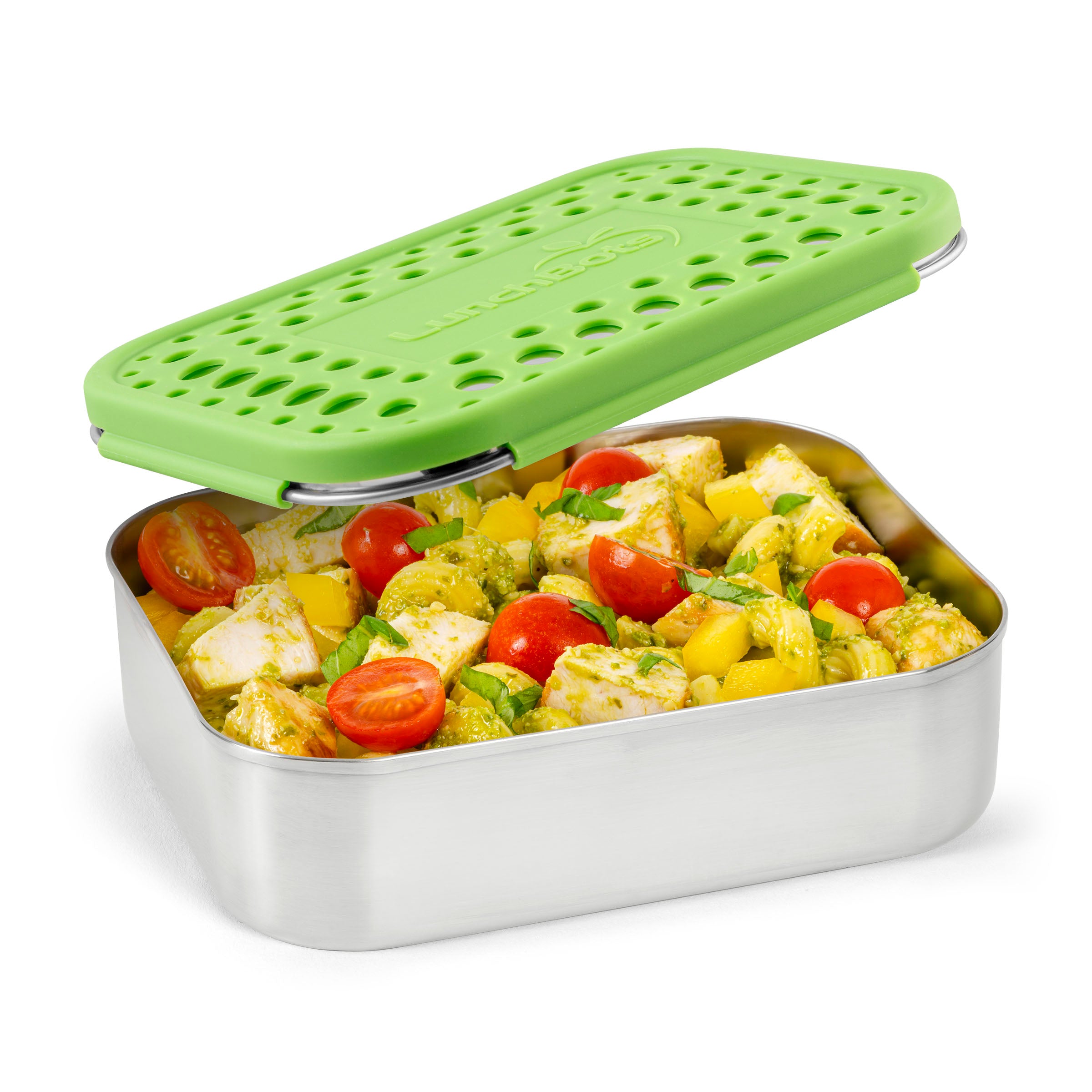 Lunchbots Medium Uno Stainless Bento Box - Thumbnail 4