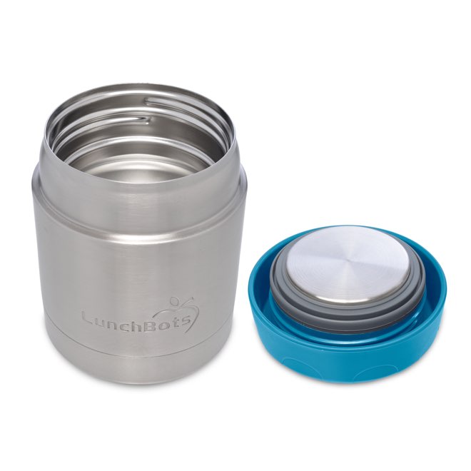 LunchBots Thermal 1 Cup Triple Insulated Thermos, 8 oz - Green