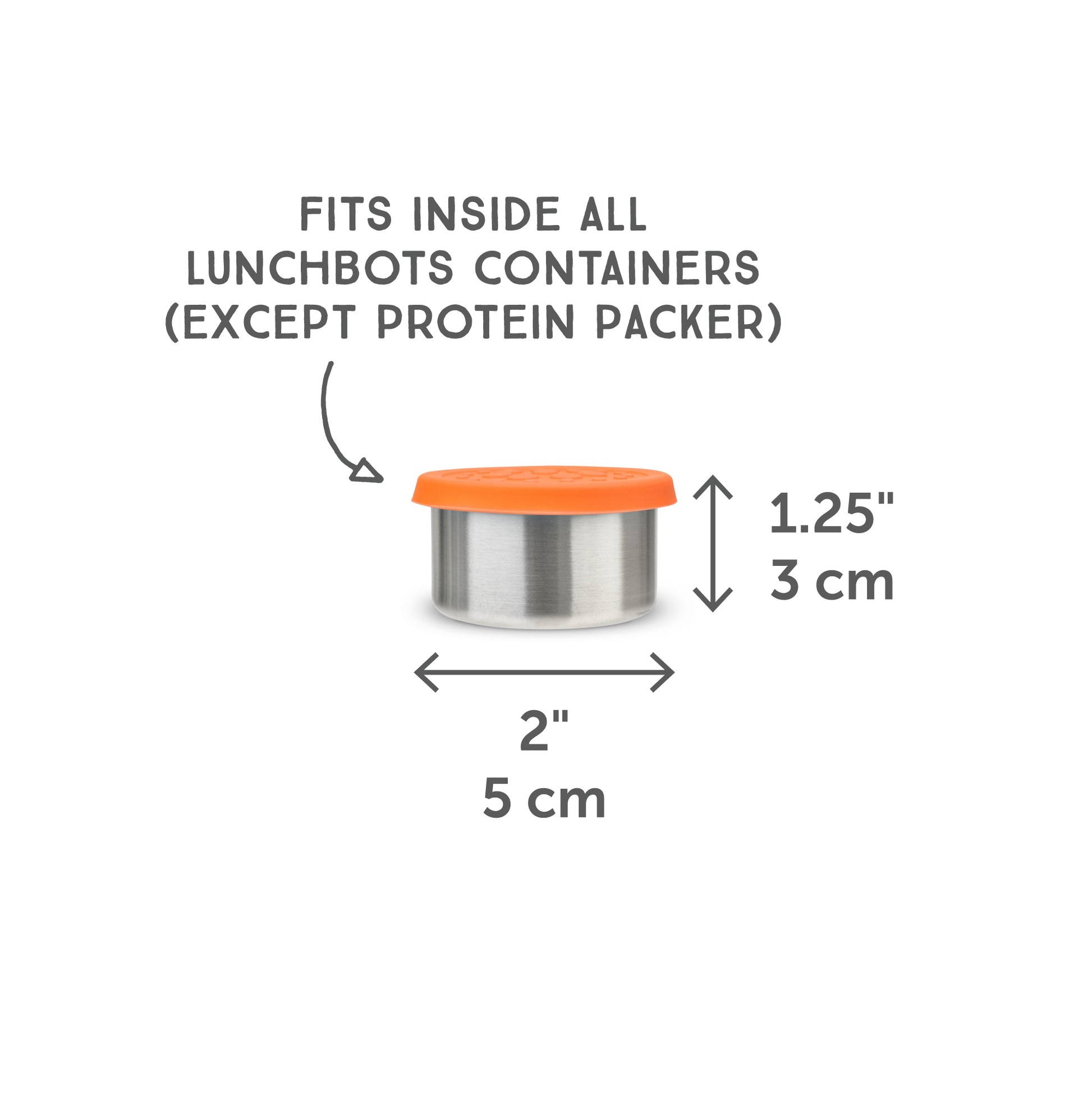 LunchBots Protein Packer Stainless Steel Bento Box